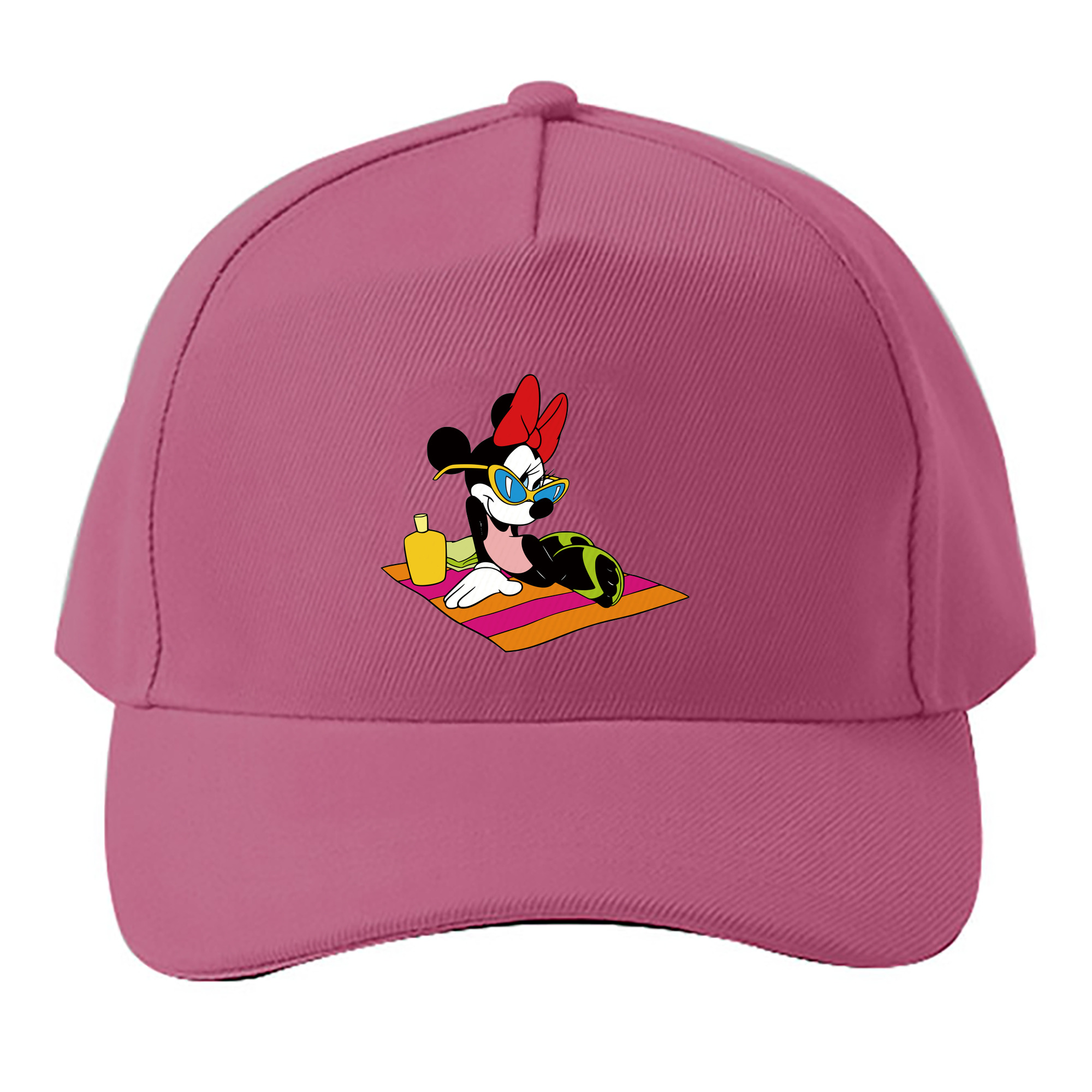 （画像用） ミッキーマウス Mickey Mouse ベースボールキャップ 綿100％ 男女兼用 帽子 スポーツ